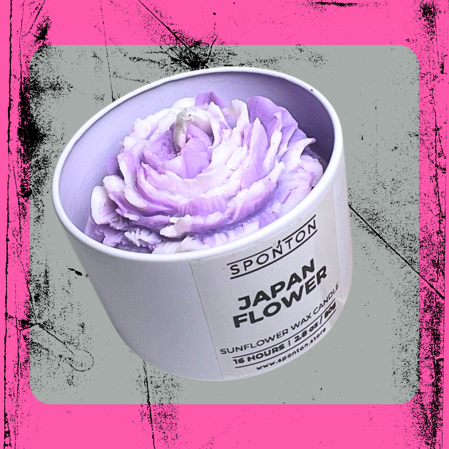Vela Japan Flower Rose – Edição Especial